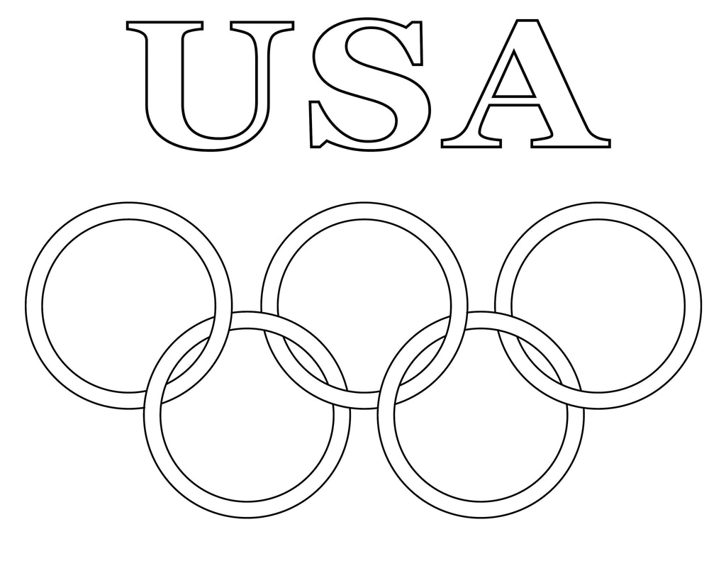 olympic coloring pages 2022