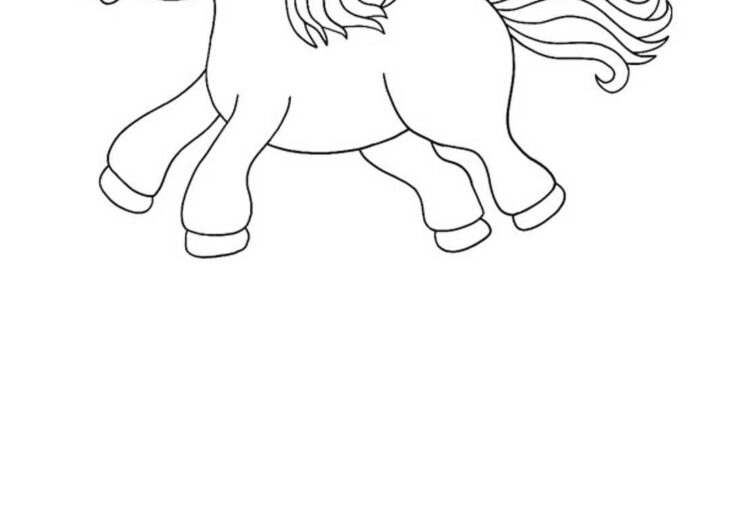 Unicorn With Wings Coloring Page Free Unicorn Cake Coloring Page