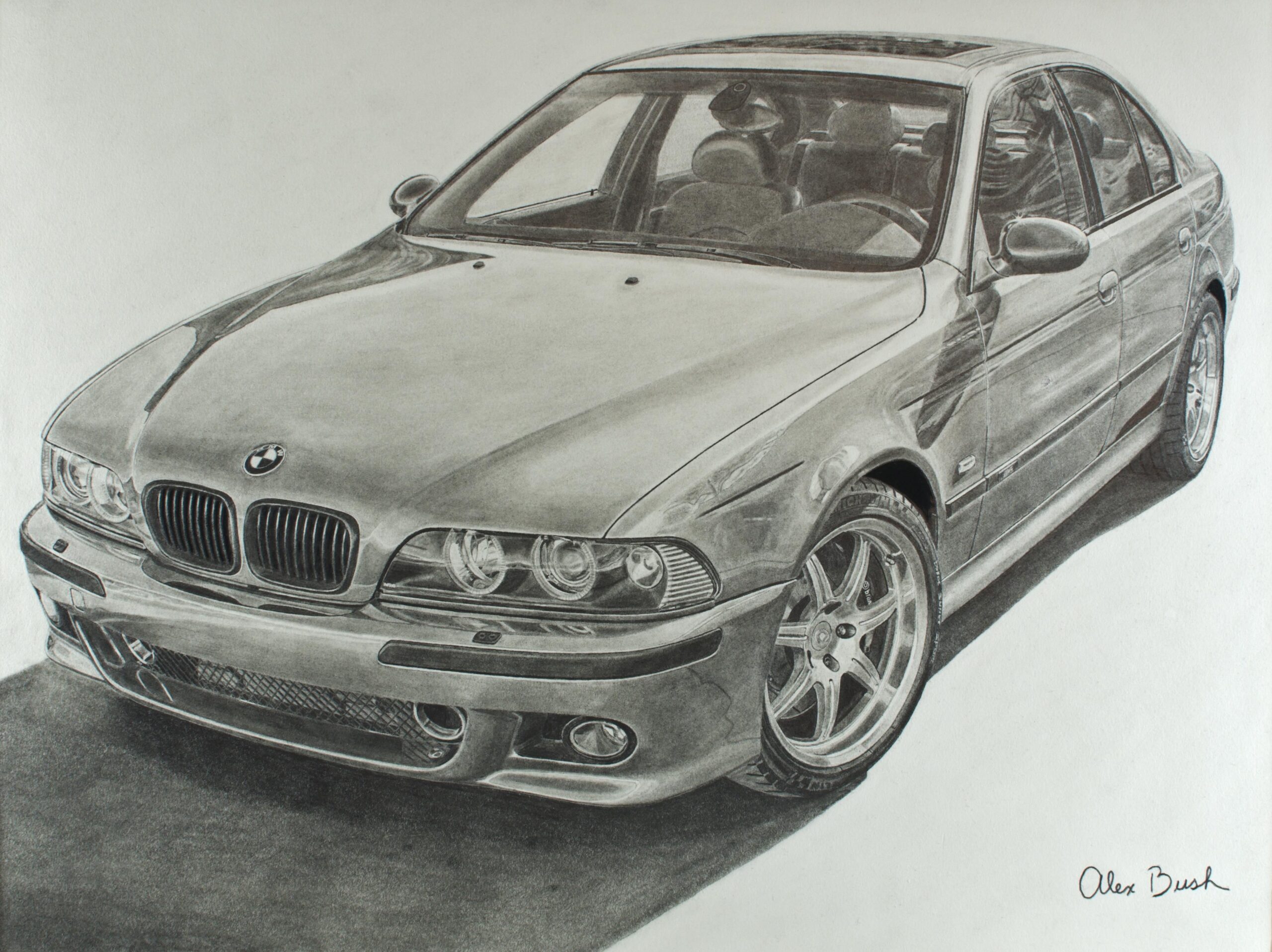 dessin anime bmw