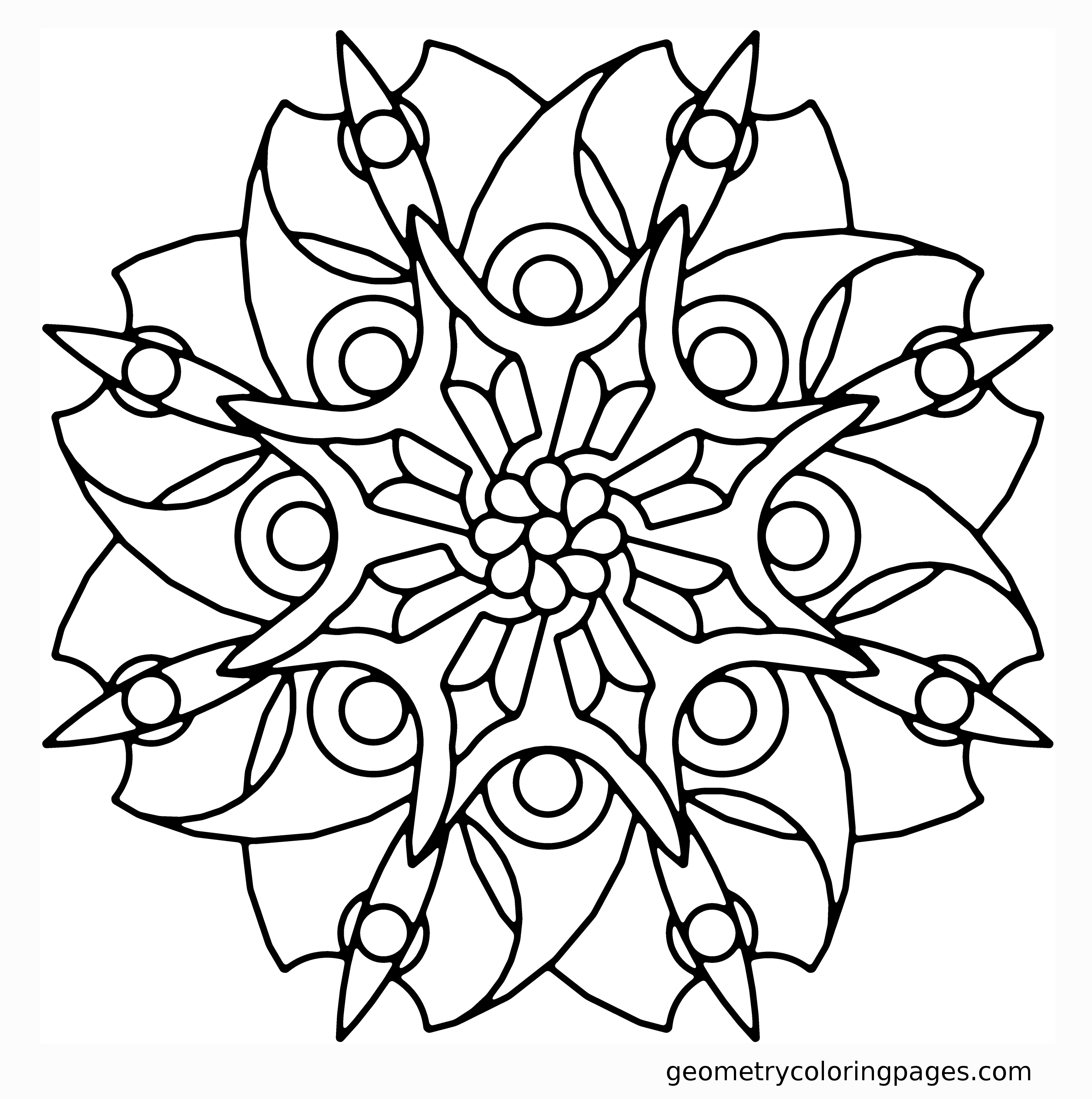 84 dessins de coloriage mandala à imprimer sur LaGuerche.com - Page 3