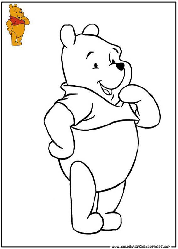 dessin winnie facile