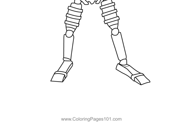 Nightmare Bonnie Coloring Pages Nightmare Bonnie Coloring Pages