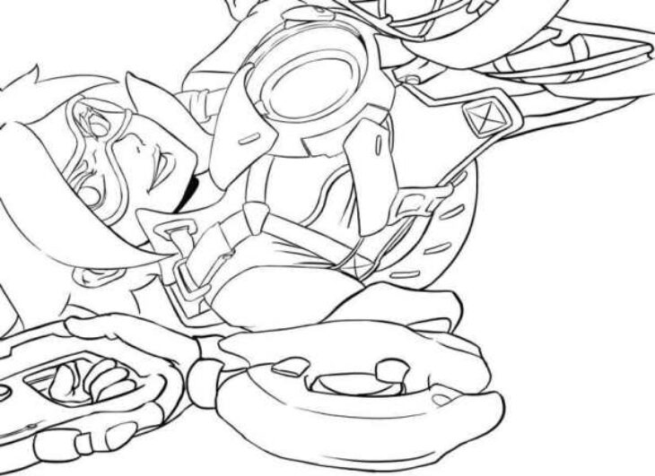 Overwatch Coloring Page Overwatch Coloring Pages