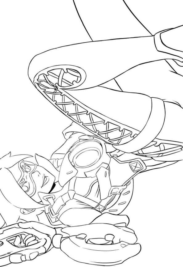 overwatch coloring page