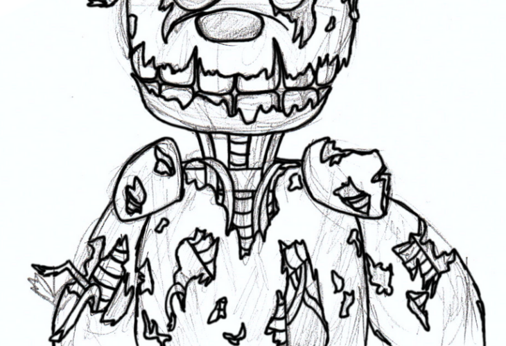 Spring Trap Coloring Pages Springtrap Coloring Pages 🖌 To Print And Color