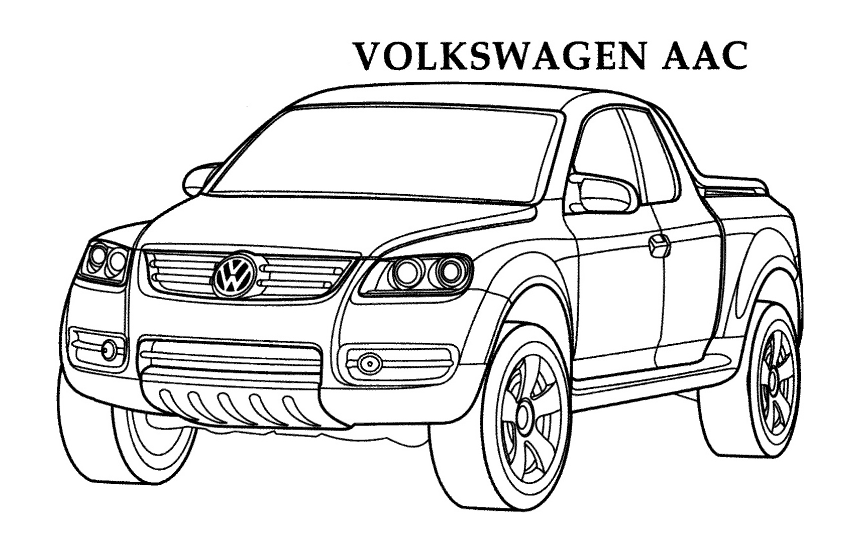 volkswagen coloring pages