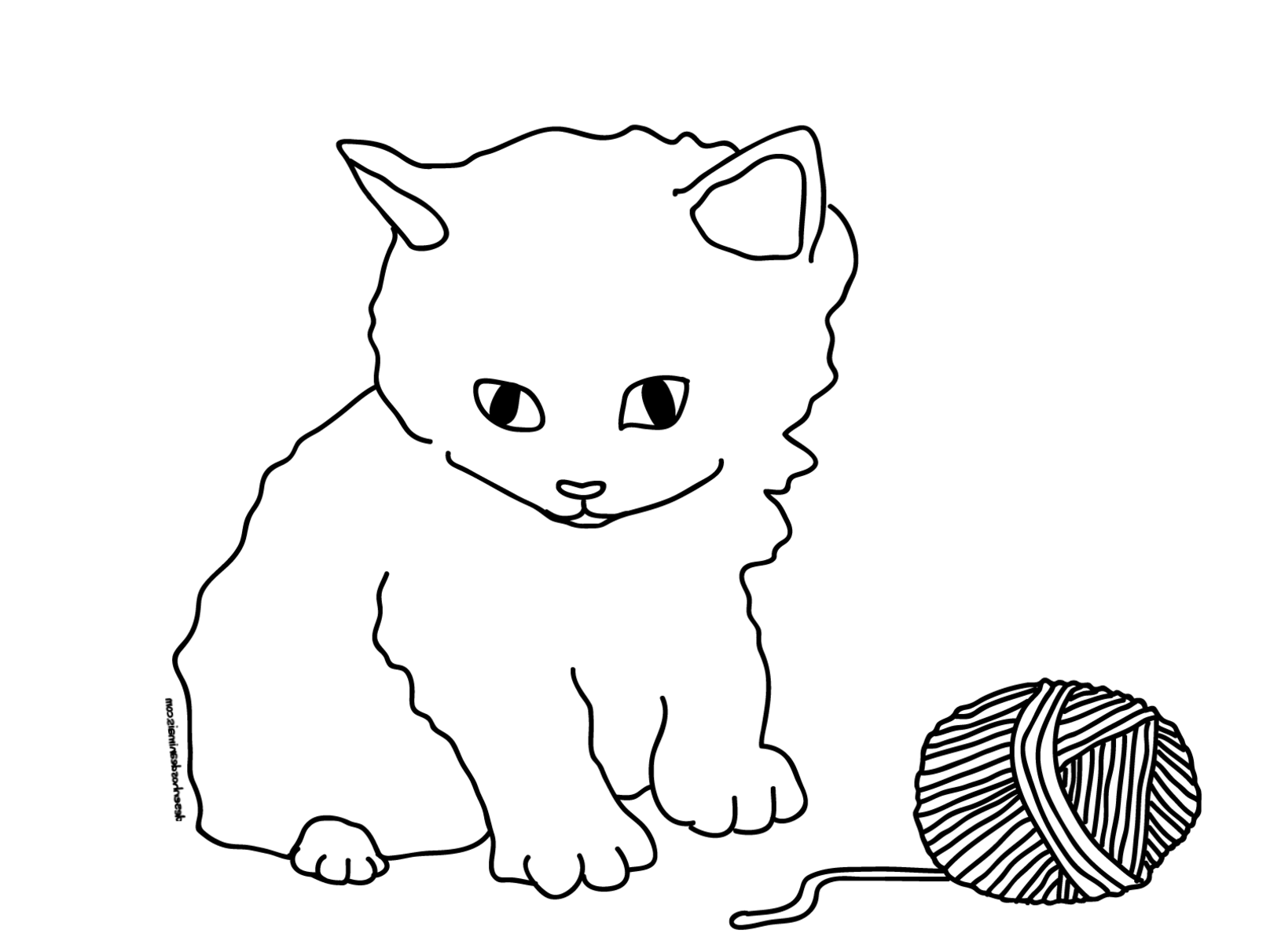 Pin on Katzen Ausmalbilder