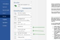 ausdrucken ohne word