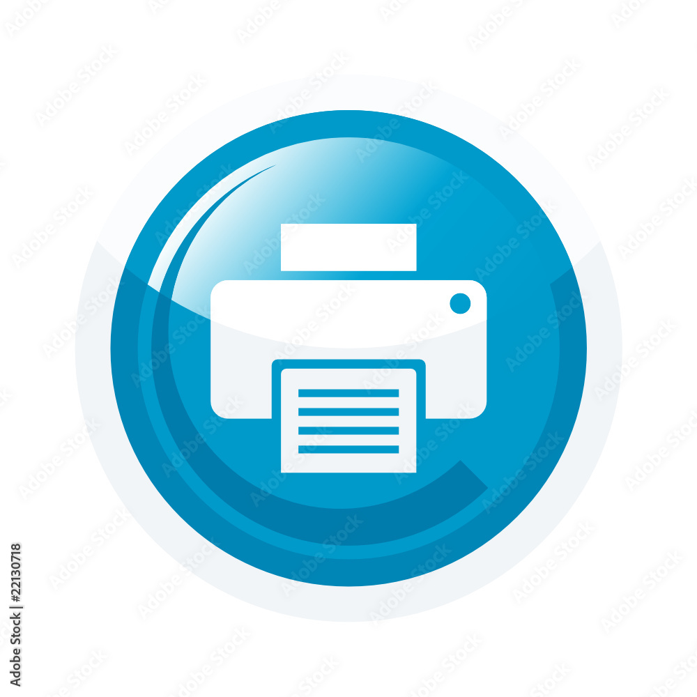 drucker symbol zeichen icon drucken Stock Vector | Adobe Stock
