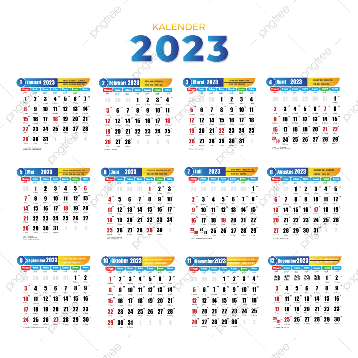 Kalender 2023 Lengkap Dengan Hijriyah, Kalender 2023, Kalender 2023