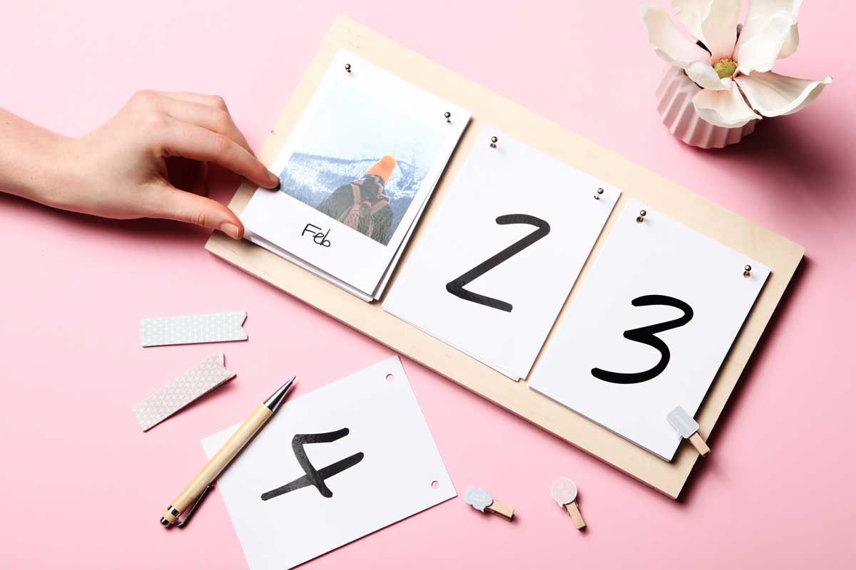 DIY Kalender aus eigenen Fotos erstellen - in 5 einfachen Schritten
