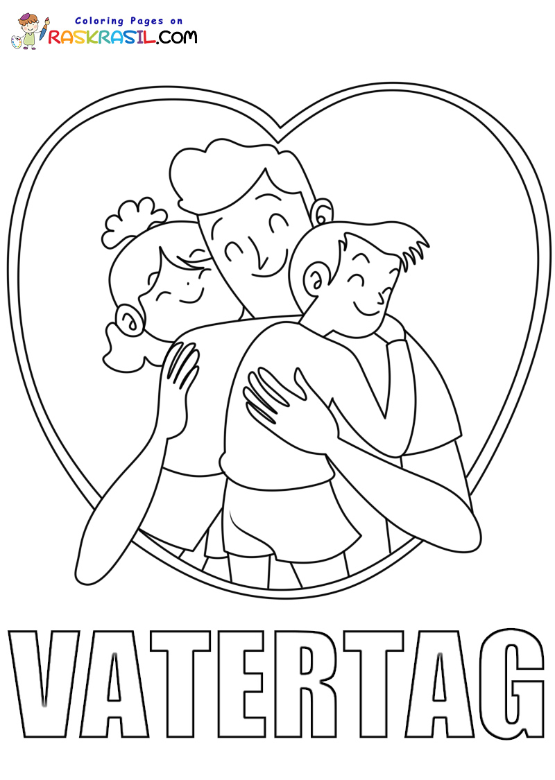 ausmalbilder vatertag