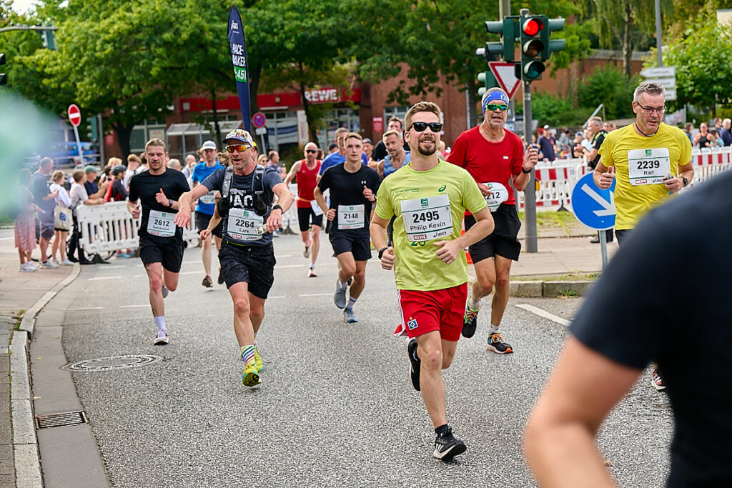  Halbmarathon - PSD Bank Halbmarathon Hamburg Illustration 