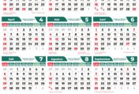 kalender 2026 querformat in farbe
