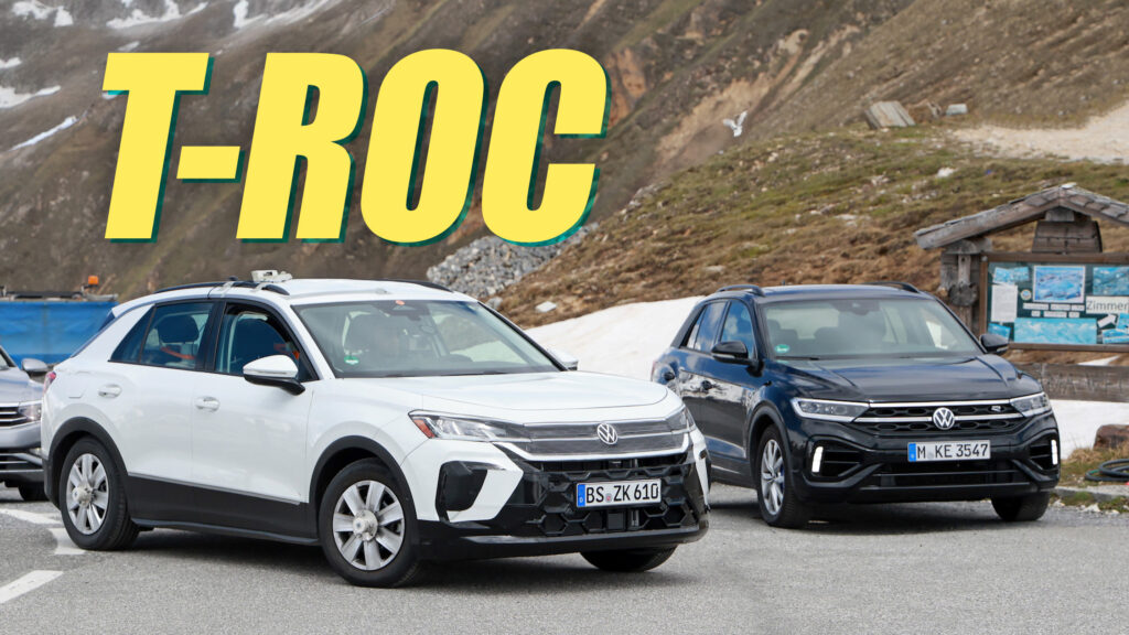  2026 VW T-Roc Hides In Plain Sight With Clever Fake Grille 