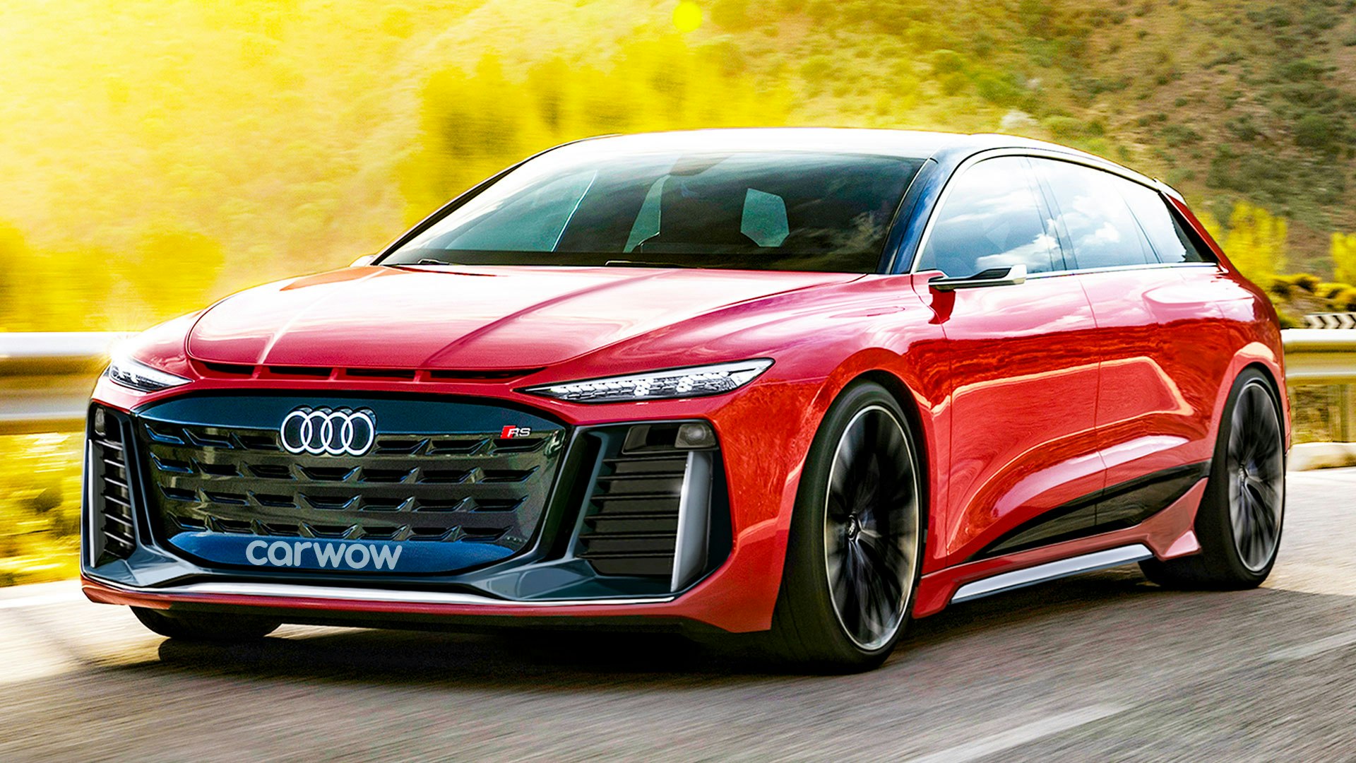  New electric RS6 Avant e-tron rendered – the most powerful Audi ever Illustration 