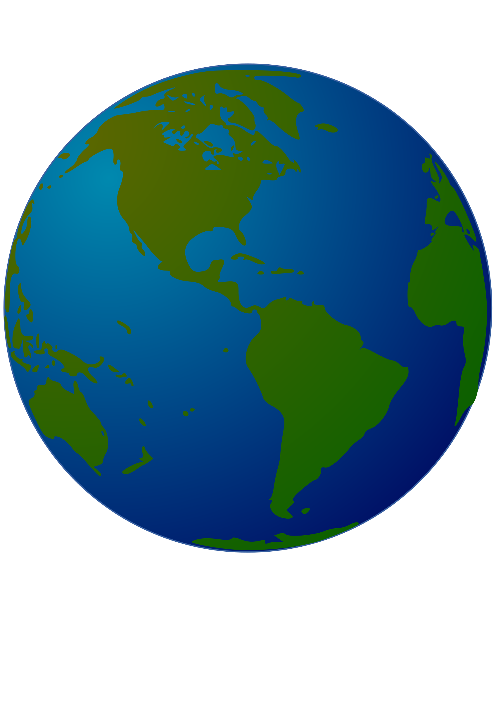  Clipart - World Globe Illustration 