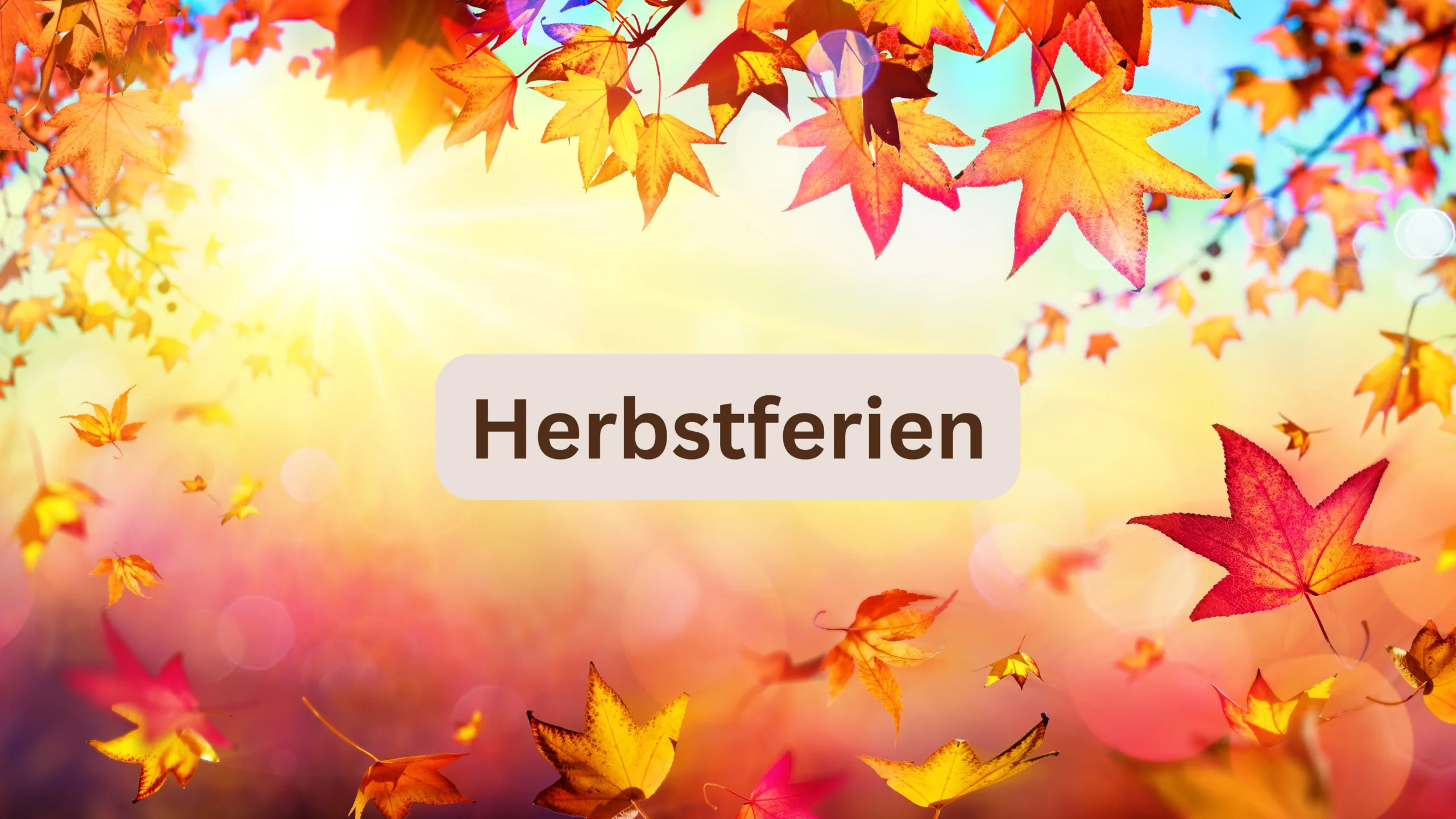  Herbstferien 2026 in Hamburg ️ Kalender (Datum) Bildidee 