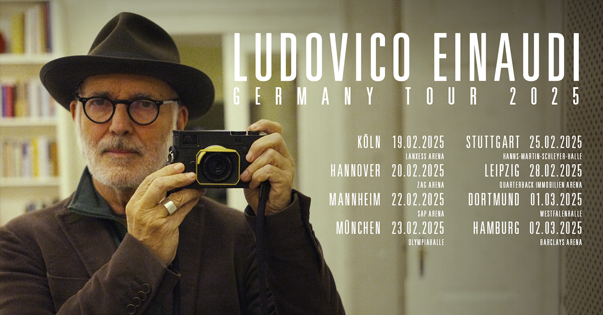  Ludovico Einaudi Tour 2025: Enchanting Sounds Coming Your Way! Bildidee 