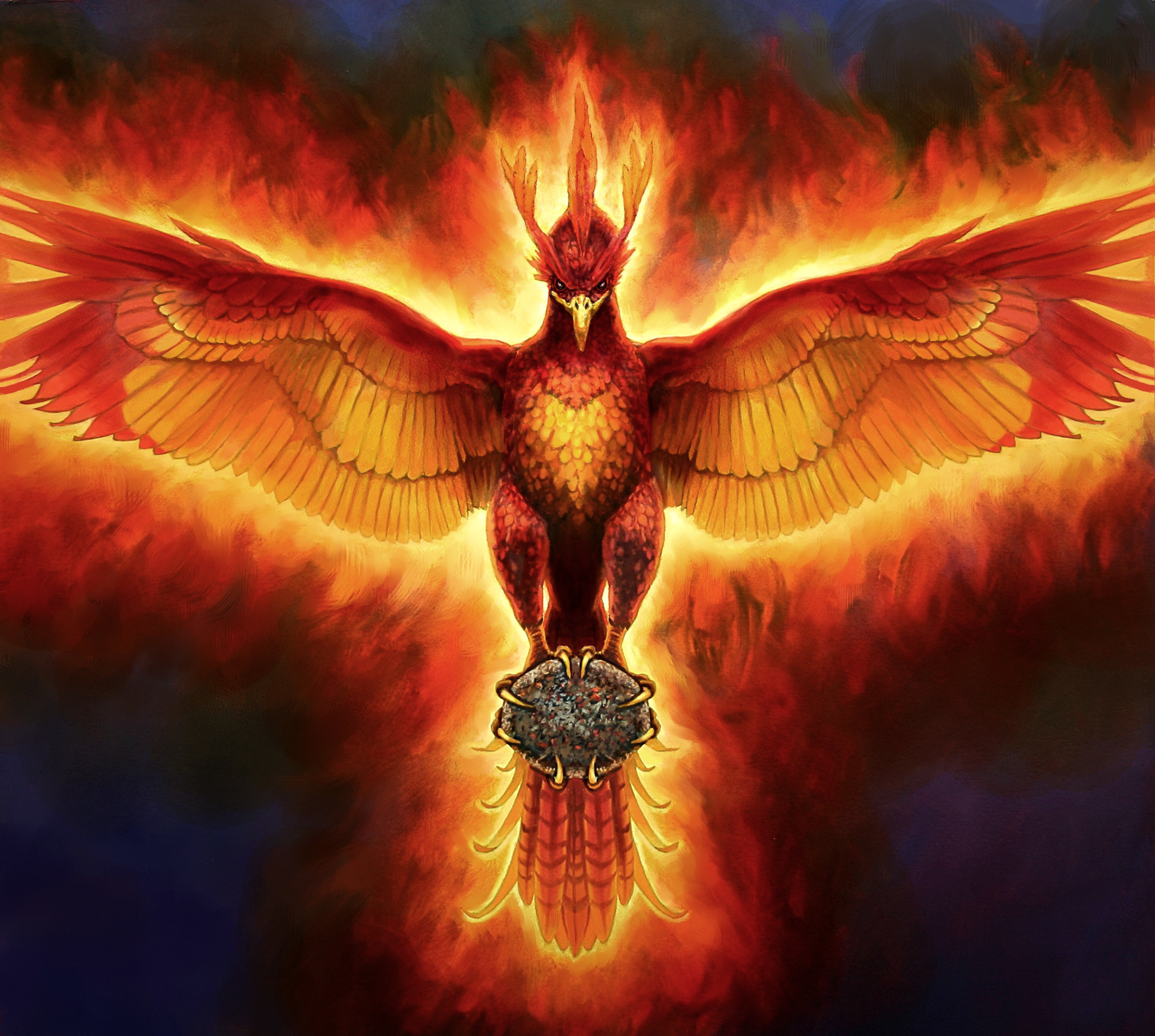  Phoenix Bird HD Wallpaper (75+ images) Illustration 
