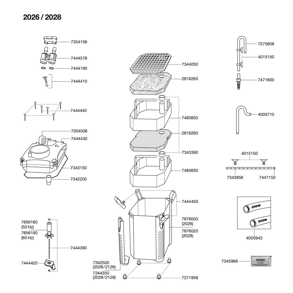  Eheim Pro II 2026 Canister Filter Parts - Canister Filters Bildidee 