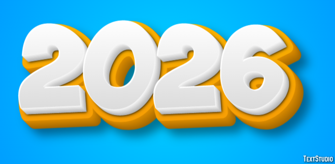  2026 Text Effect and Logo Design Event Motiv 