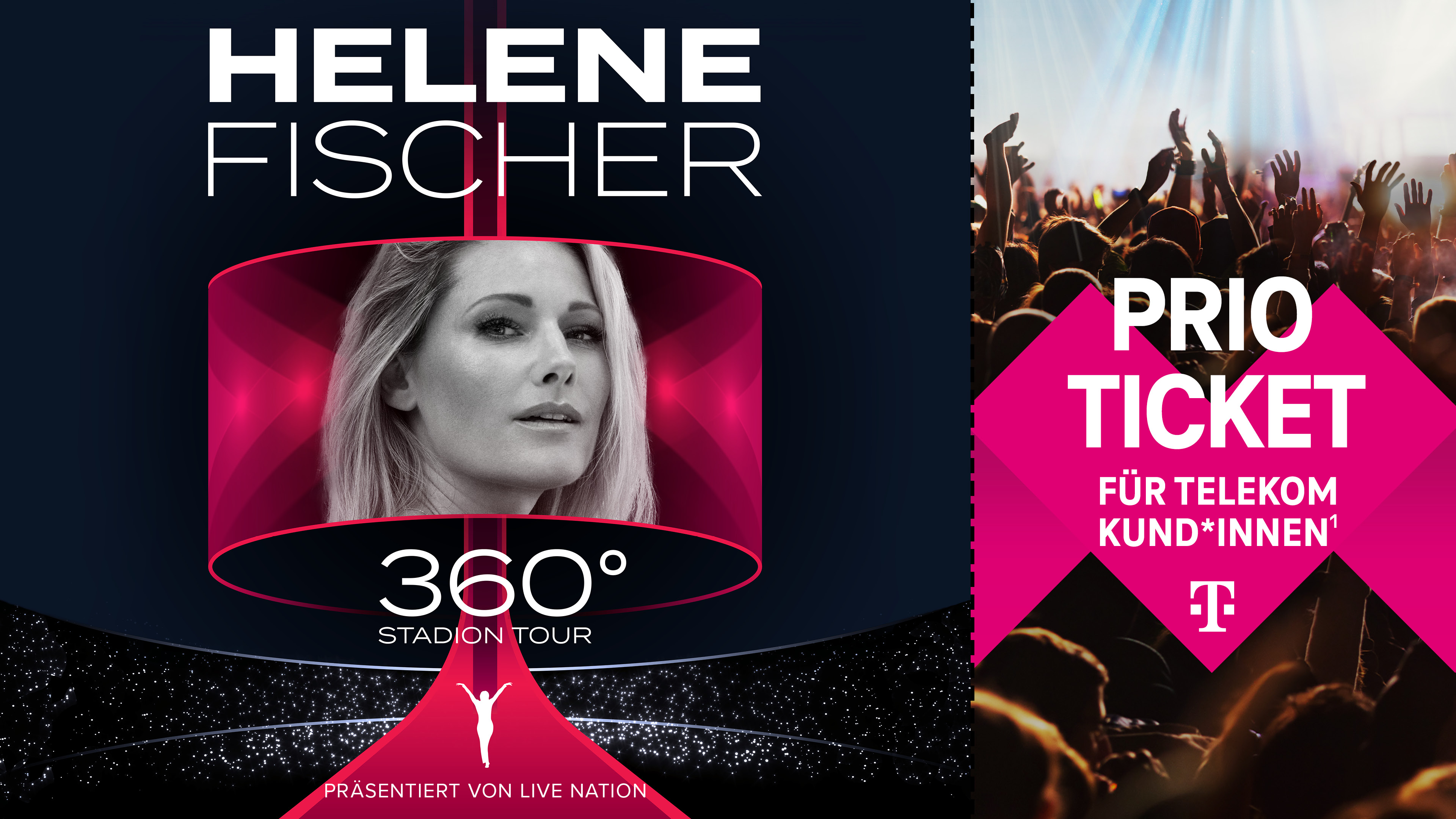  Helene Fischer auf 360° Stadion Tour: Prio Tickets für Telekom-Kund Bildidee 