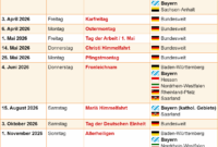 herbst ferien bayern 2026