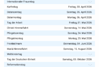 saarland feiertage 2026