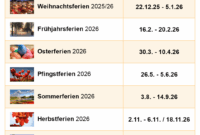 kalenderpedia 2026 bayern ferien