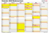 niedersachsen weihnachtsferien 2026
