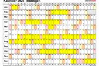 kalender 2026 ferien sh