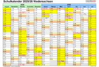schuljahr niedersachsen 2026