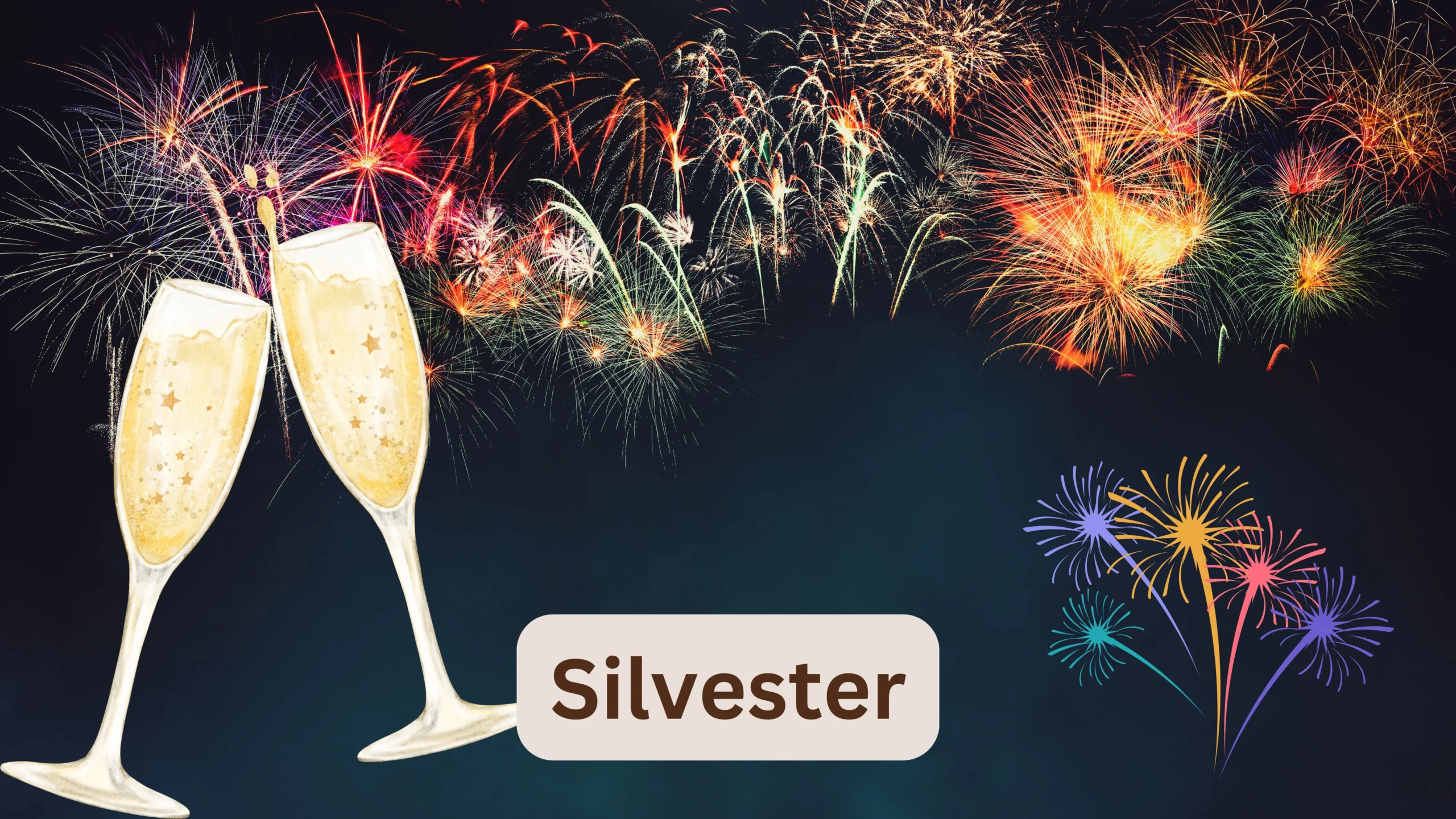  Silvester 2026 ️ Kalender (Datum) Bildidee 