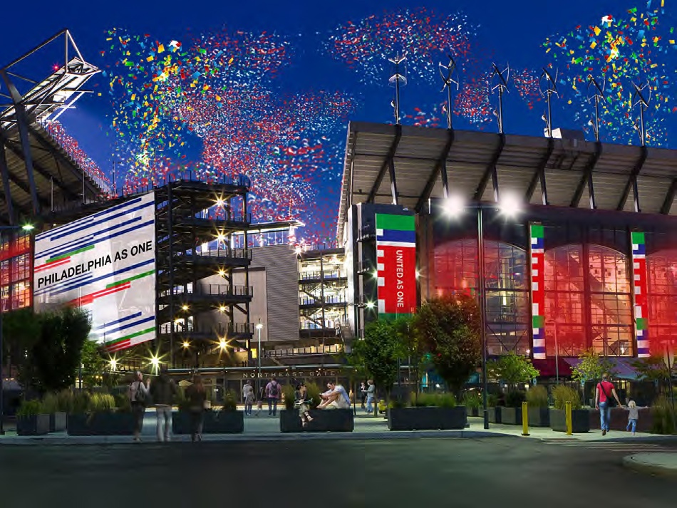  WM-2026-Stadien – 16 Stadien für die Weltmeisterschaft 2026 Illustration 