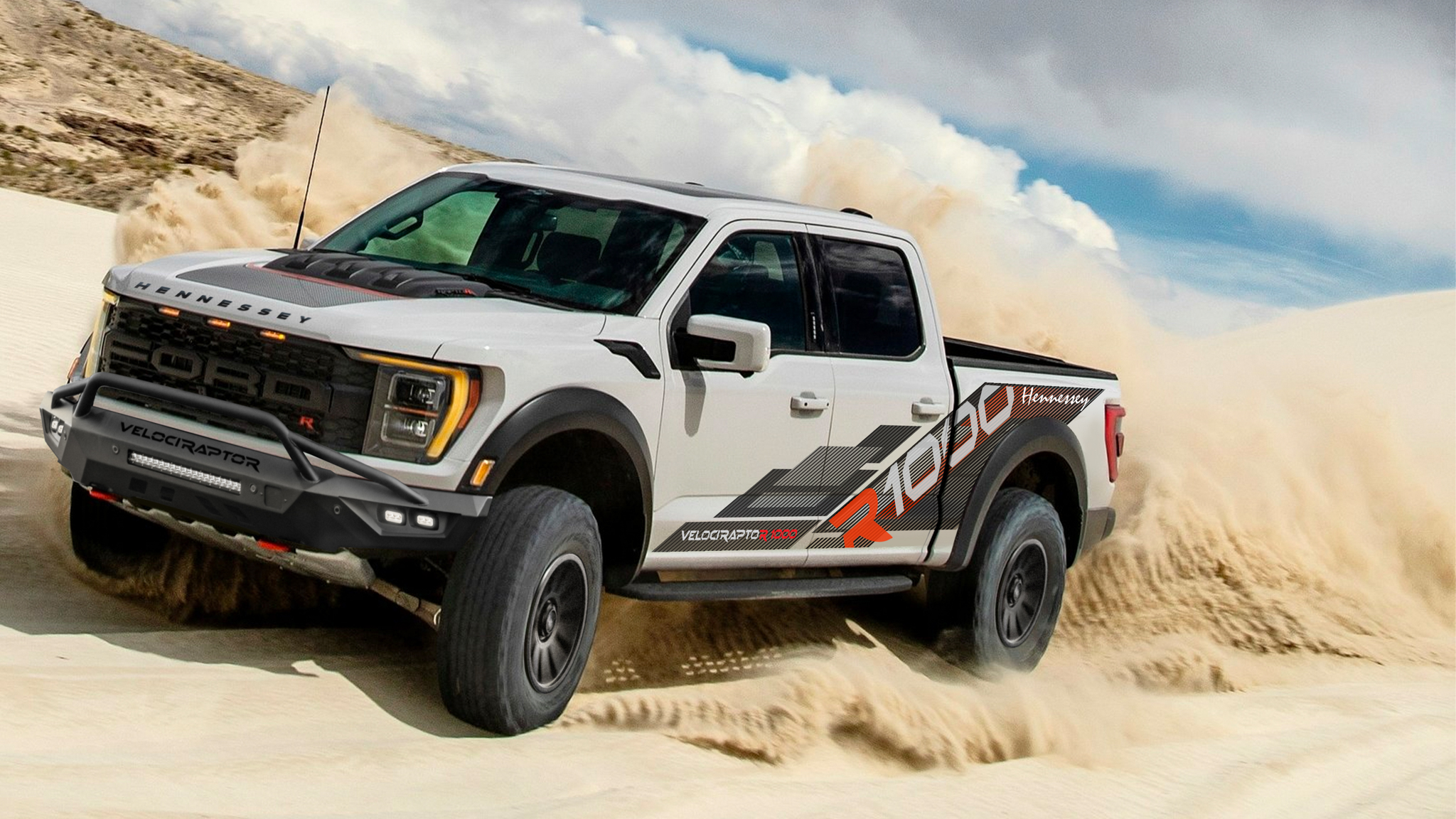  Hennessey Takes the Ford F-150 Raptor R Beyond Bonkerdome with 1,000 HP 