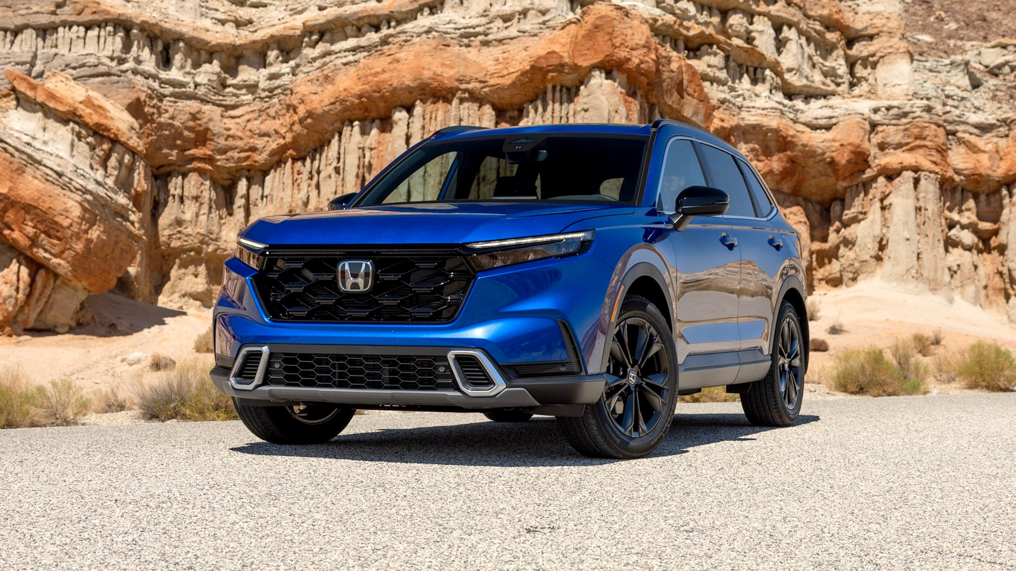  2024 Honda CR-V Hybrid Specs and Features Illustration 