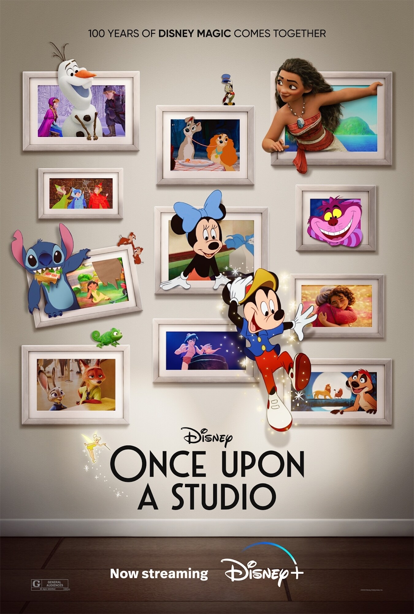  Disney+ Celebrates Disney100 With Today’s Streaming Debut Of Walt Illustration 