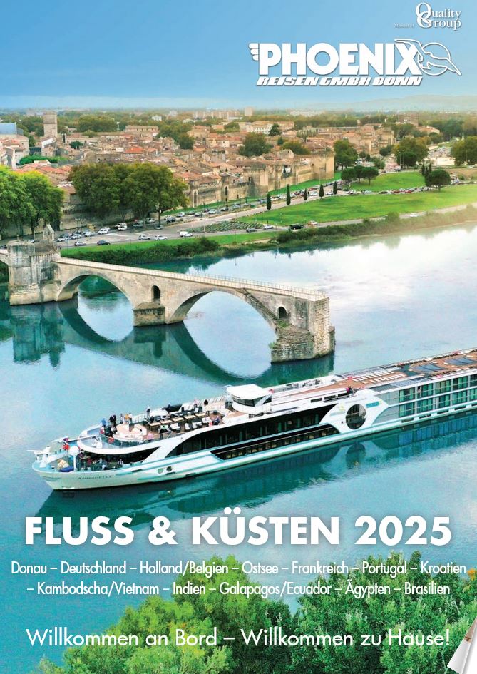  Kreuzfahrten Kataloge kostenlos bestellen 2026-2027 von Phoenix Reisen 