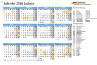 kalender 2026 sachsen pdf