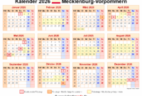 herbstferien 2026 mecklenburg-vorpommern