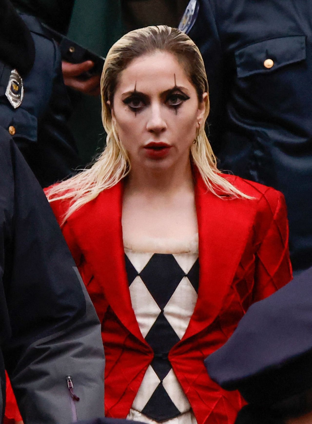  Lady Gaga - "The Joker 2" Set in City Hall in New York 03/25/2023 Motiv 