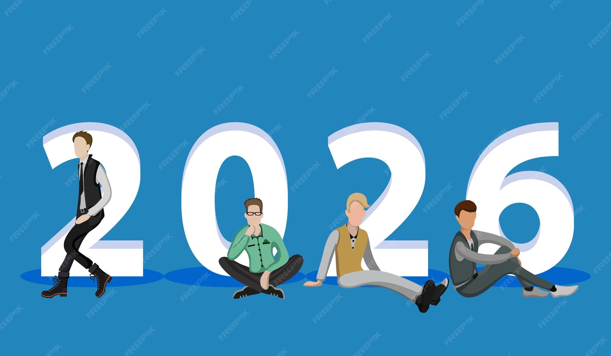  People on 2026 for web mobile app presentations Bildidee 