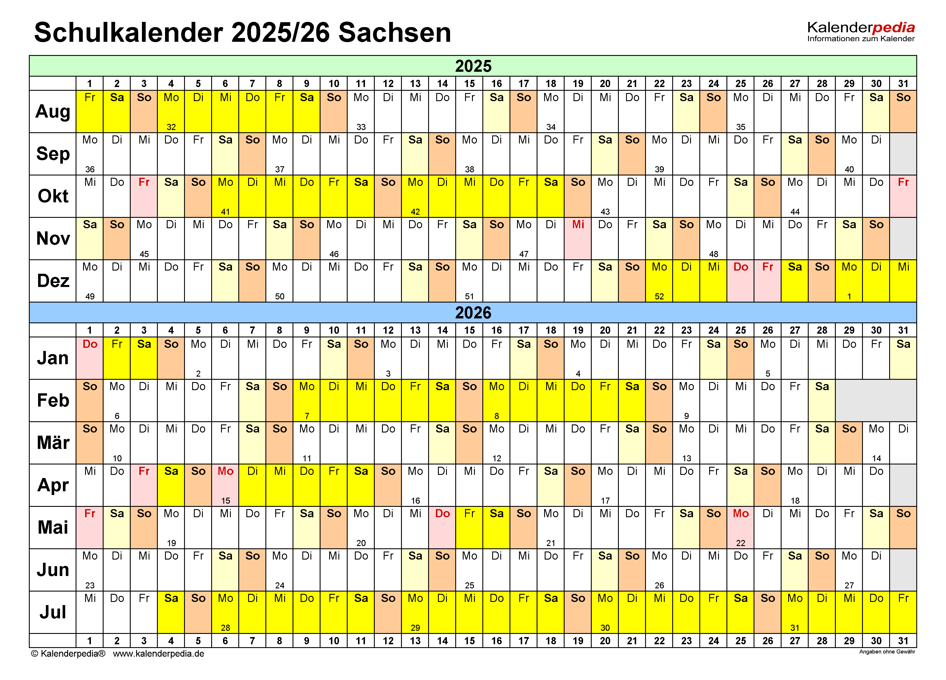  Ferien Sachsen 2025 2026 - Ferien Sommer 2025 in Sachsen – Planen Sie Bildidee 