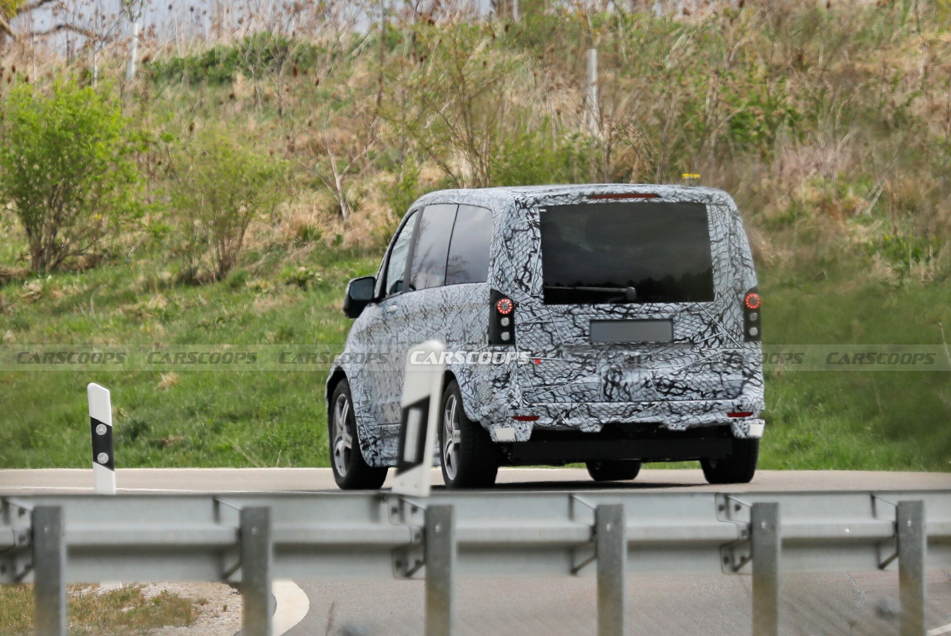  2026 Mercedes V-Class Mule Hints At An Electric And Autonomous Future Motiv 