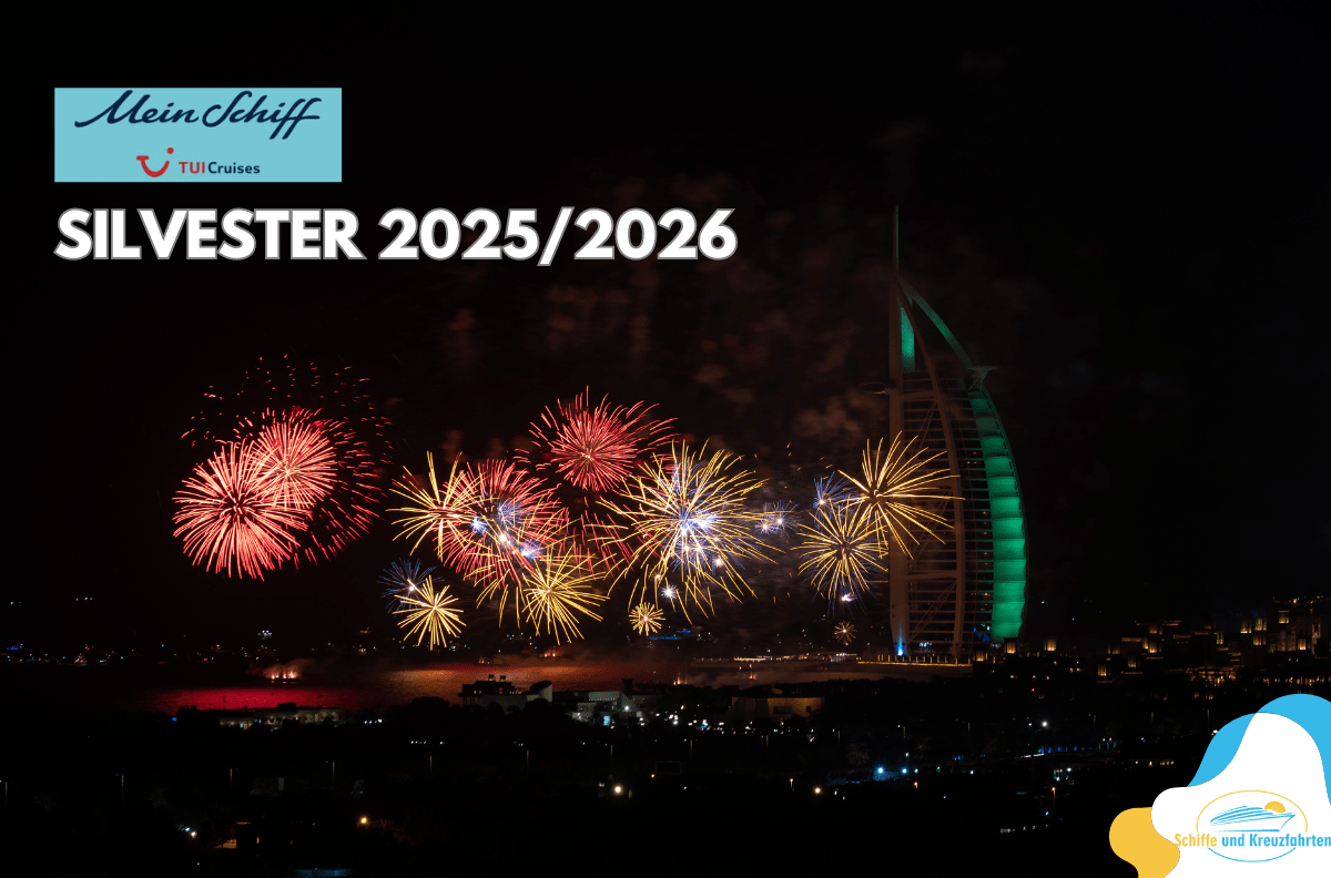  Jahreswechsel 2025/2026 an Bord der Mein Schiff Flotte 