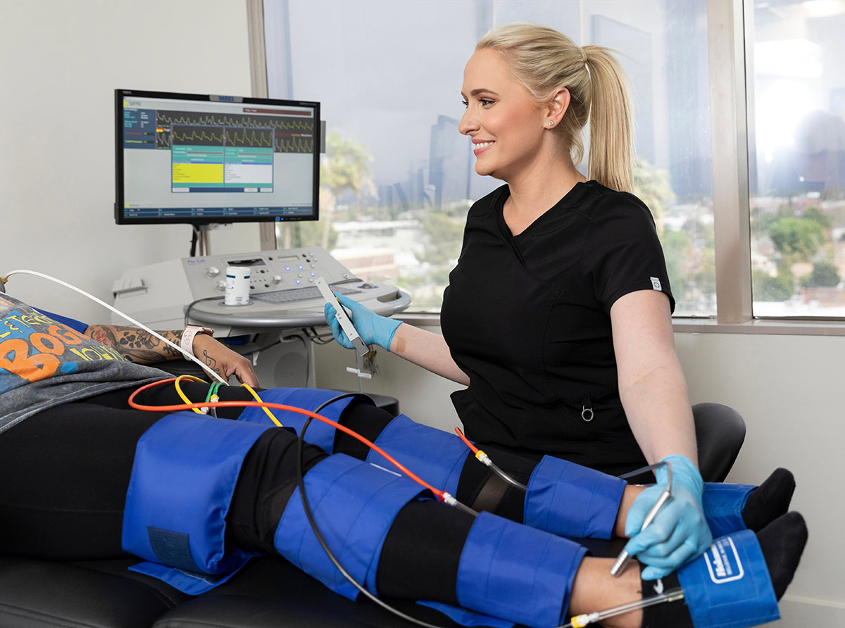  Ankle-brachial Index (ABI) Testing at SCMSC in L.A. 