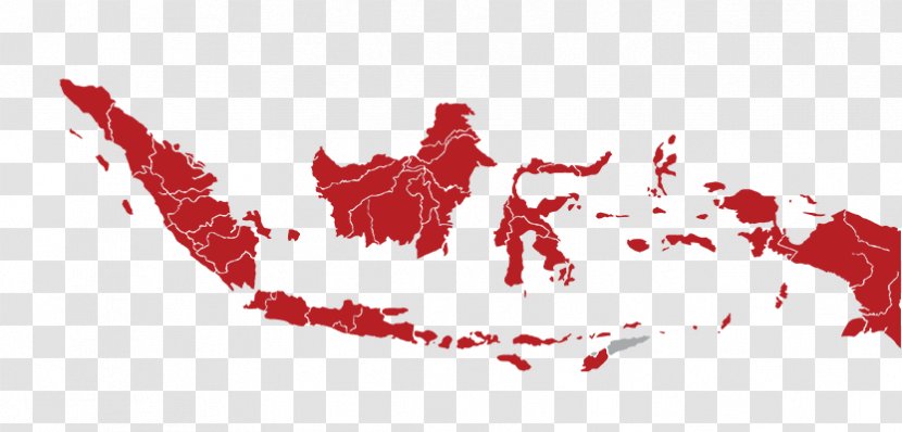  Indonesia City Map - Blood - Merah Putih Transparent PNG Illustration 