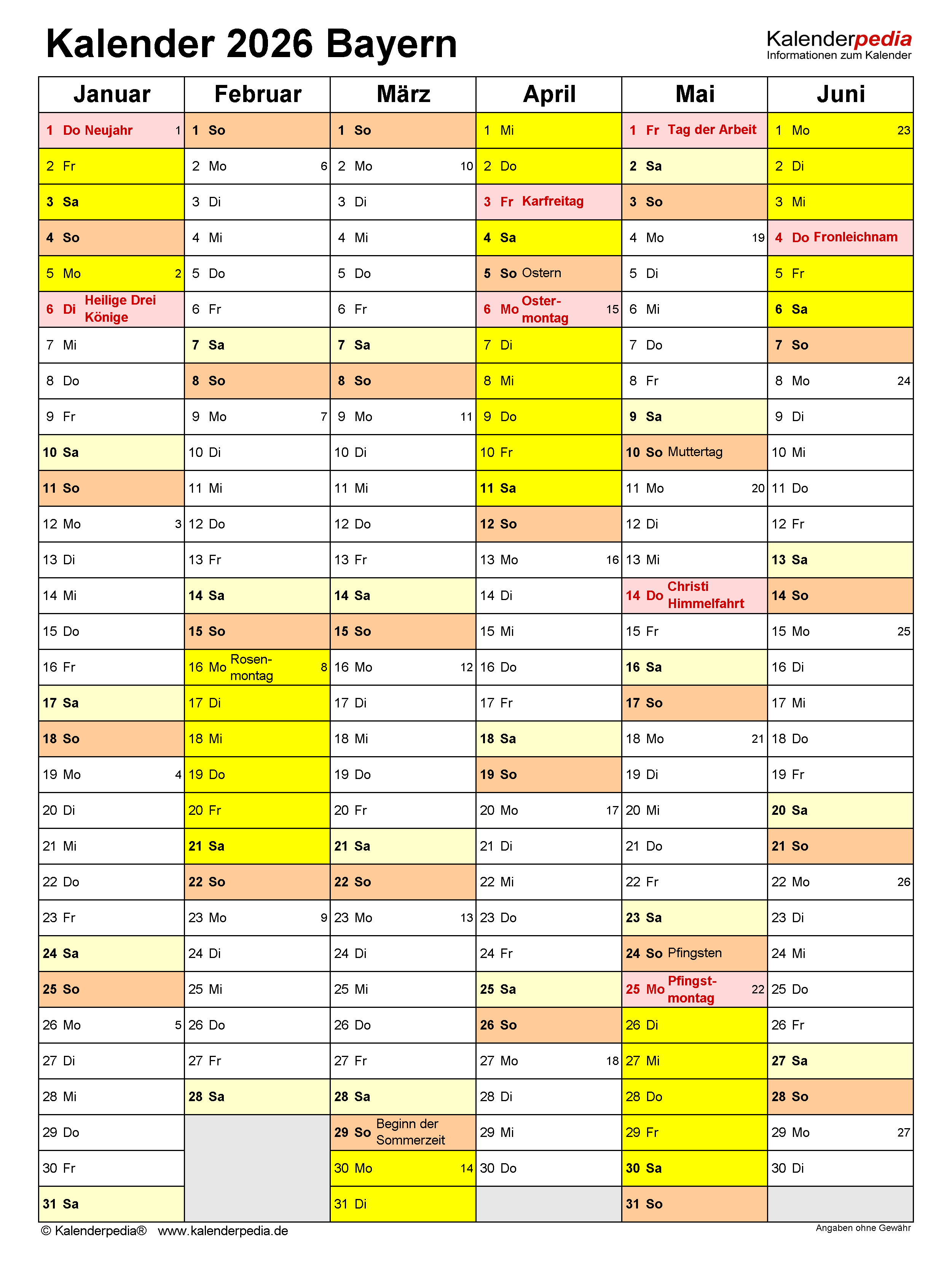  Ferien Bayern 2026 Kalender - Ferien Sommer 2025 in Sachsen – Planen Motiv 