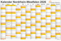 gesetzliche feiertage nrw 2026 kalender